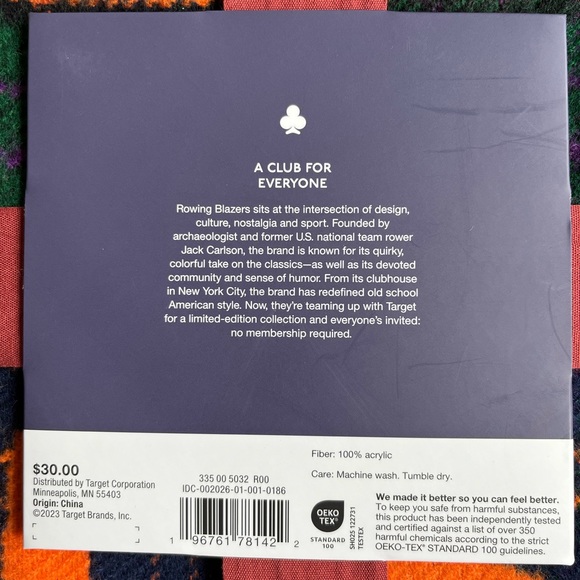 Rowing Blazers x Target Throw - Picture 3 of 4